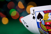 The original blackjack that gave the name to the game